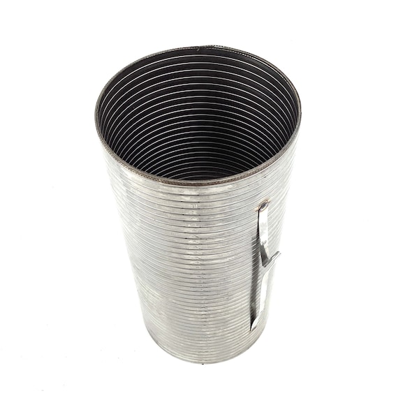 Grand Rock Pipe, Flex, Exhaust, Westfalia Triple-S, Stainless-Non-Magnetic, 5 In. X 12 In. Precut WFF-512 - main
